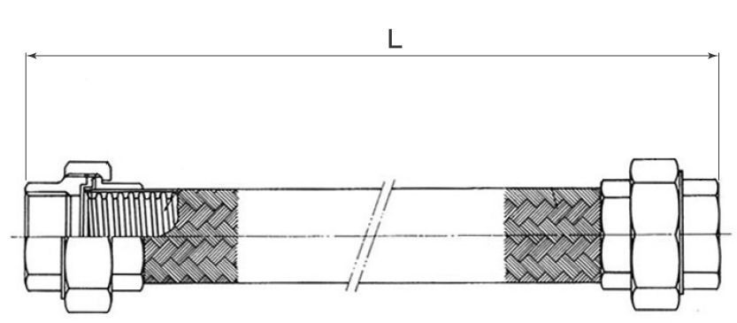 STAINLESS STEEL FLEXIBLE HOSE SF100